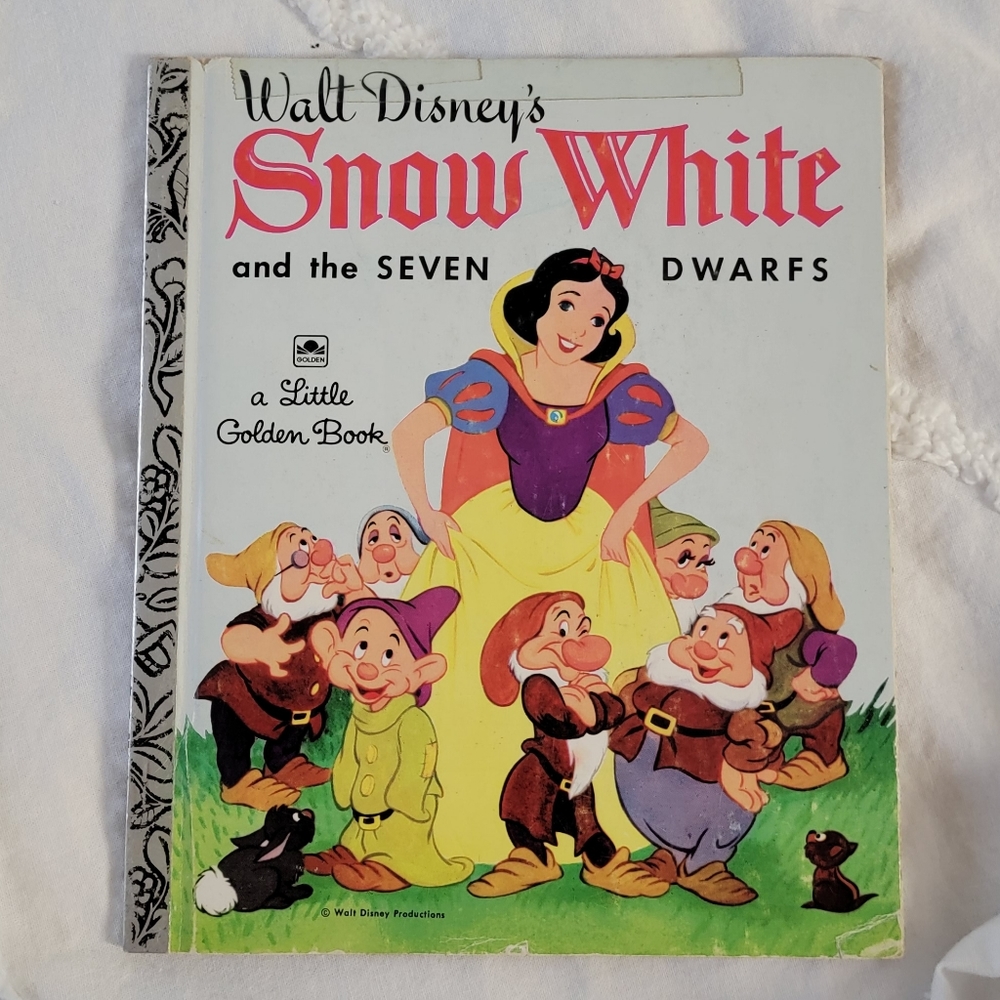 VINTAGE Snow White 1948 Little Golden Book